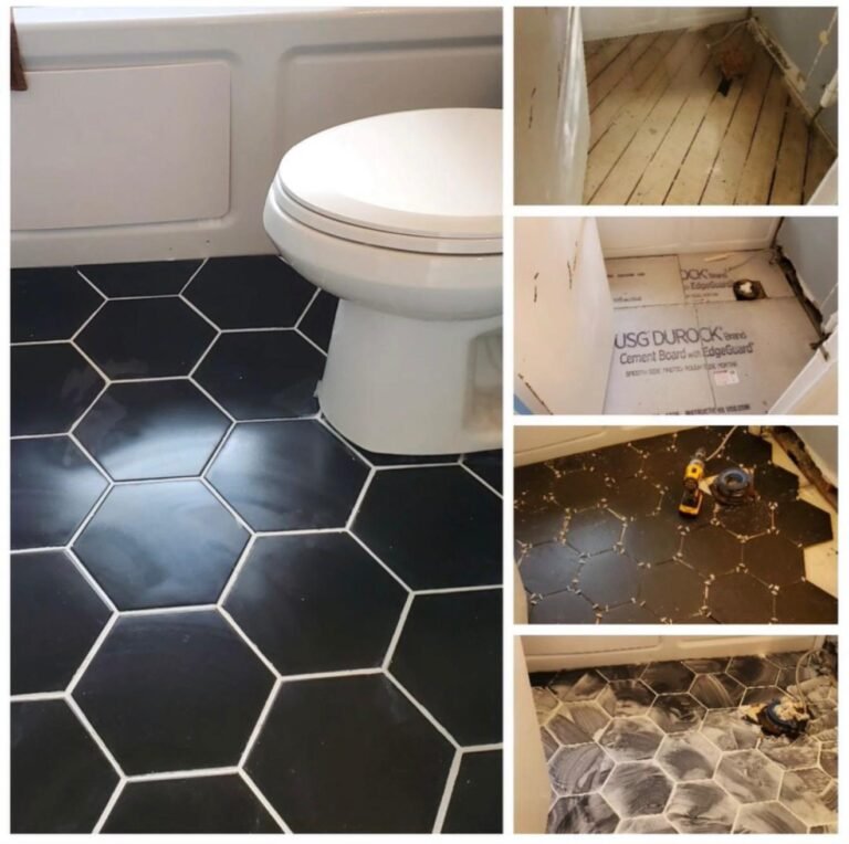 Custom floor tiling